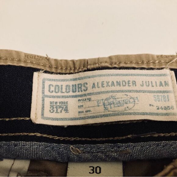 Colours by Julian Khaki Men’s Shorts - Picture 4 of 6